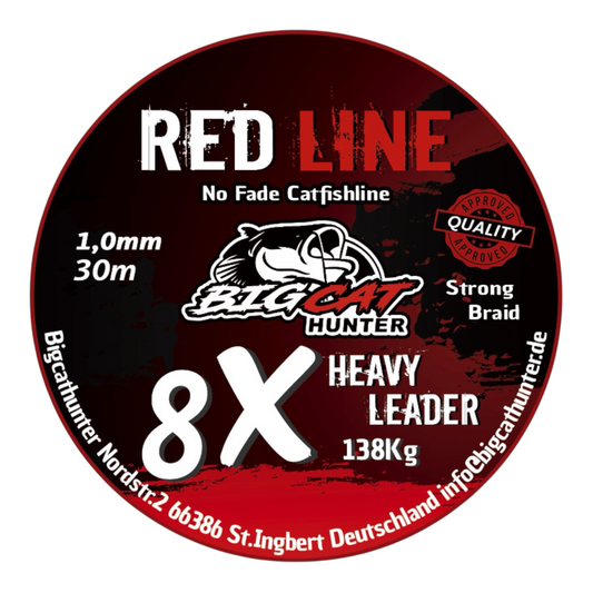 Red Line Heavy Leader 1,0mm Schlagschnur 30m