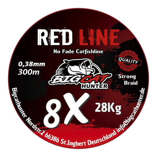Red Line 0,38mm Hauptschnur 300m