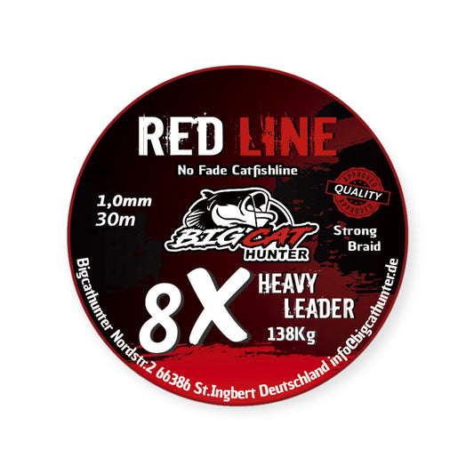 Red Line Heavy Leader 1,0mm Schlagschnur 30m