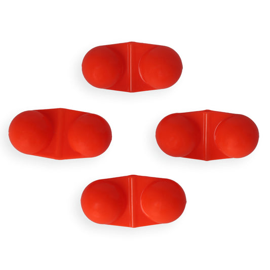 Welsangeln Double Inline Rattle Red