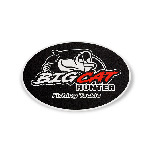 Big Cat Hunter Sticker Oval 10,5 x 7cm