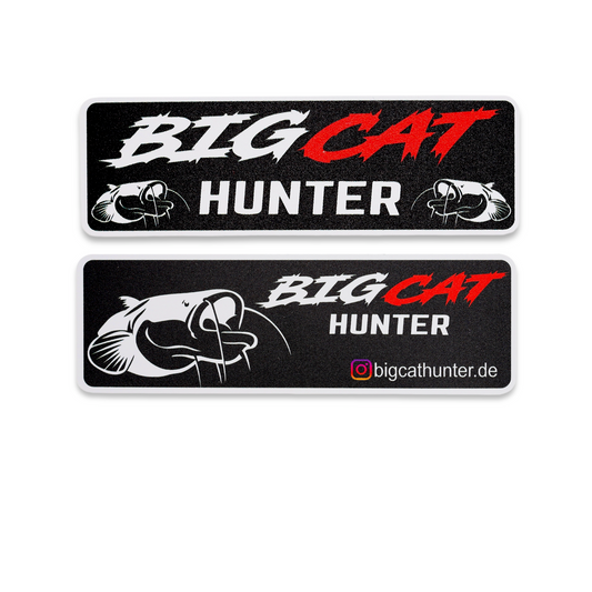 Big Cat Hunter Sticker (Paar)  klein 8 x 2,5cm