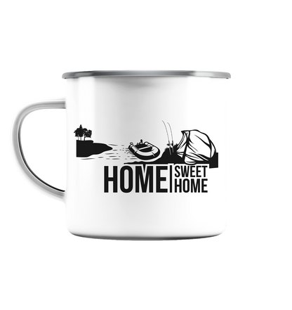 Emaille Tasse Home Sweet Home