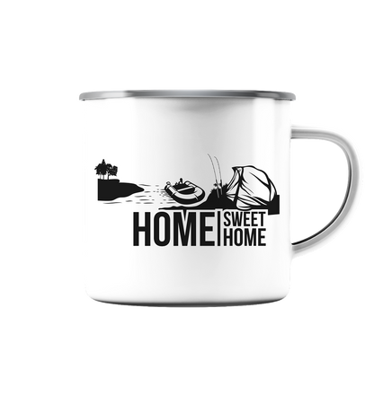 Emaille Tasse Home Sweet Home